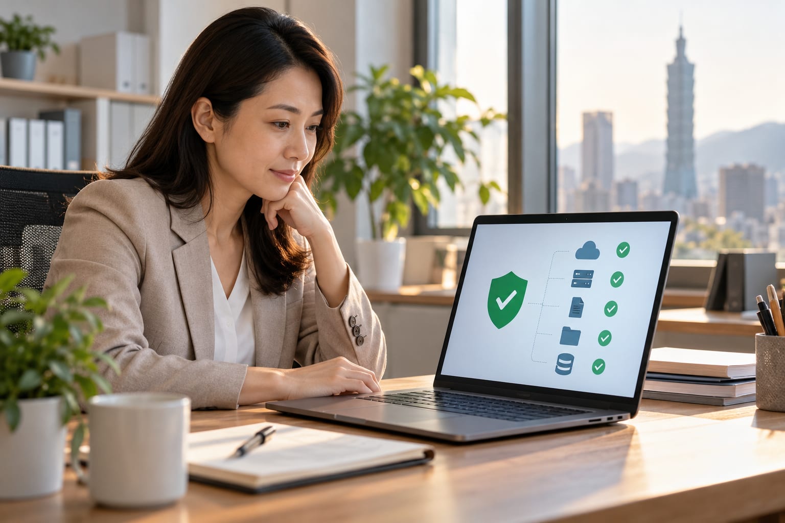 自動化備份系統協助企業有效監控數據安全。